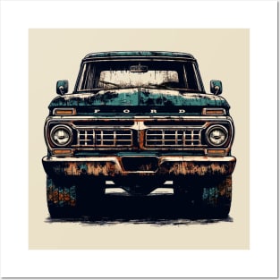 Ford F100 Posters and Art